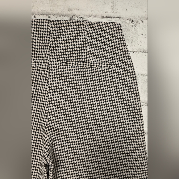 Ricki’s Houndstooth Dress Pants Women’s Size 2 Side Zip Classic Wide Leg - Picture 9 of 13